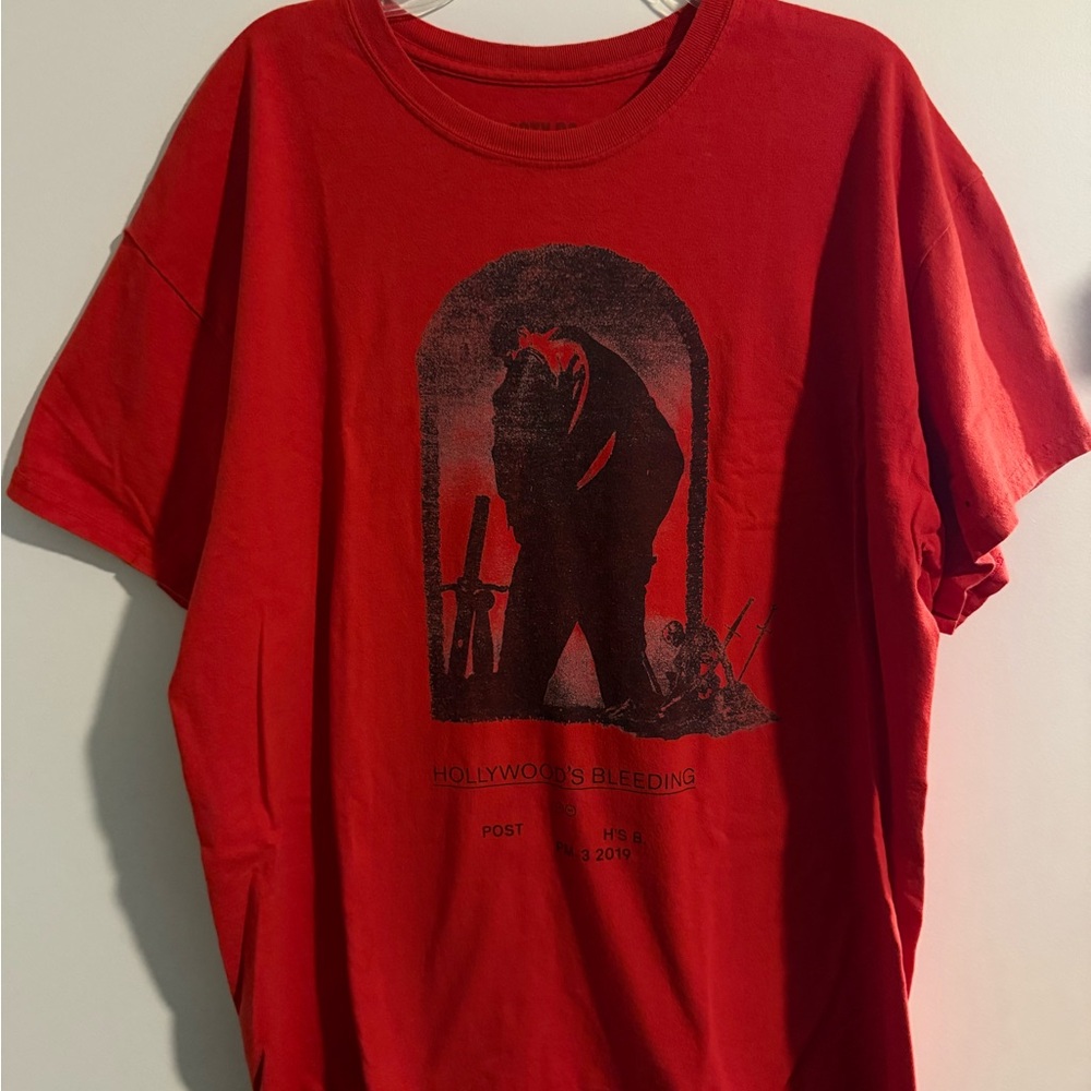 Post Malone Hollywood’s Bleeding Red Tee